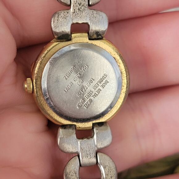 Vintage Anne Klein II Two-Tone Roman Numeral Ladies Watch Japan Quartz - Picture 2 of 10